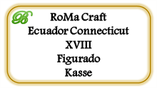 RoMa Craft Ecuador Connecticut XVIII Figurado, 24 stk. (Udsolgt)